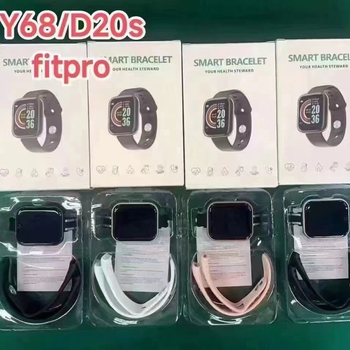 Smart náramok D20 Macaron (TFT displej, dotykové ovládanie, hmotnosť 45 g, TPU pásik, dosah až 5 m)