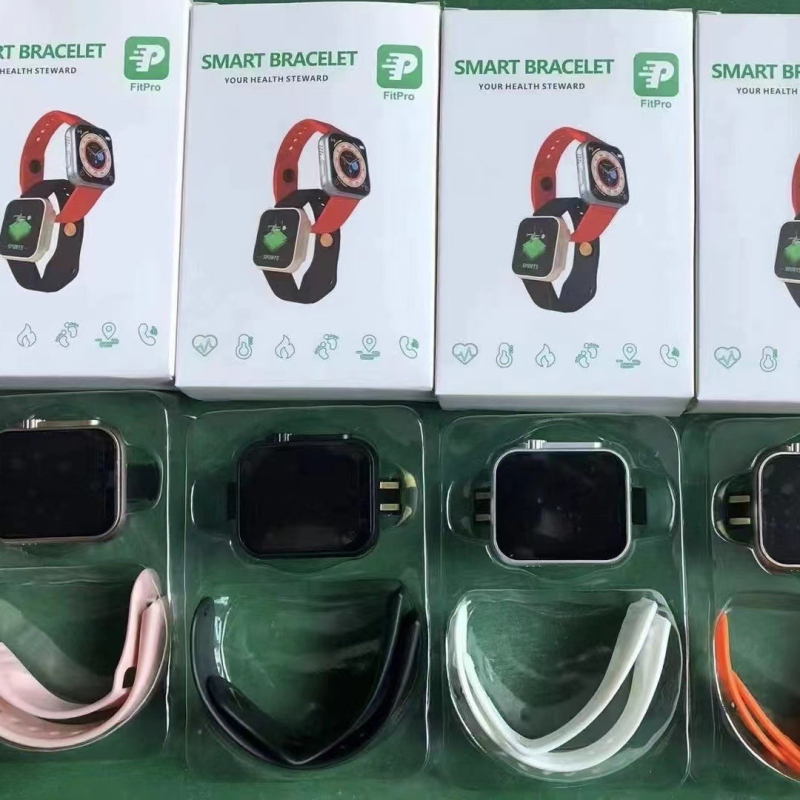 Smart náramok D20 Macaron (TFT displej, dotykové ovládanie, hmotnosť 45 g, TPU pásik, dosah až 5 m)