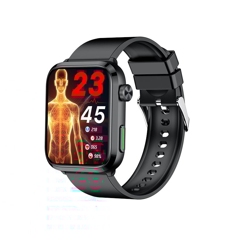 F220 smartwatch cu monitorizare neinvazivă a glicemiei, detecția acidului uric și a lipidelor, ritm cardiac, tensiune arterială și ECG