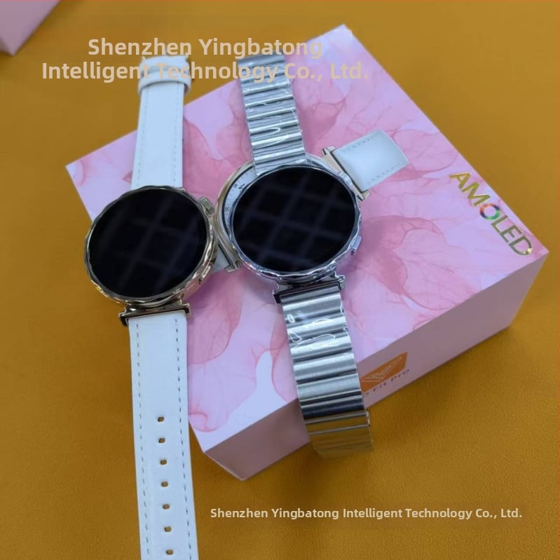 GT5 S6Mini смарт часовник с AMOLED дисплей, Bluetooth разговори, измерване на кислород в кръвта, следене на съня и сърдечен ритъм