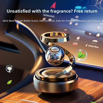 Automobilska aromaterapijska ukras s Osmanthus mirisom i cvjetnim notama, 50-100 ml, metalno tijelo, trajanje iznad 90 dana, 3 godine trajanja