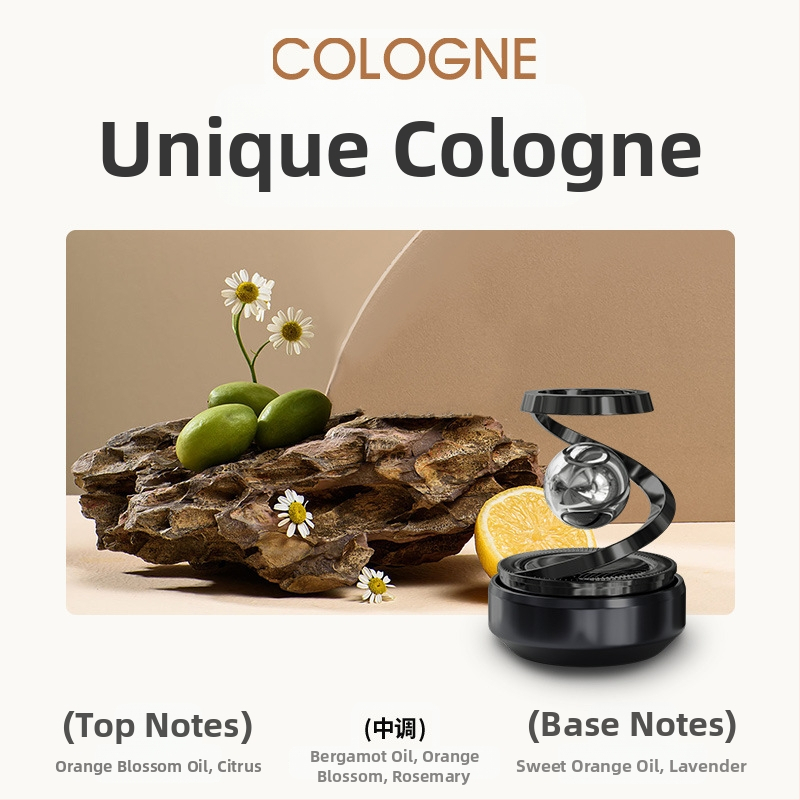 Automobilska aromaterapijska ukras s Osmanthus mirisom i cvjetnim notama, 50-100 ml, metalno tijelo, trajanje iznad 90 dana, 3 godine trajanja