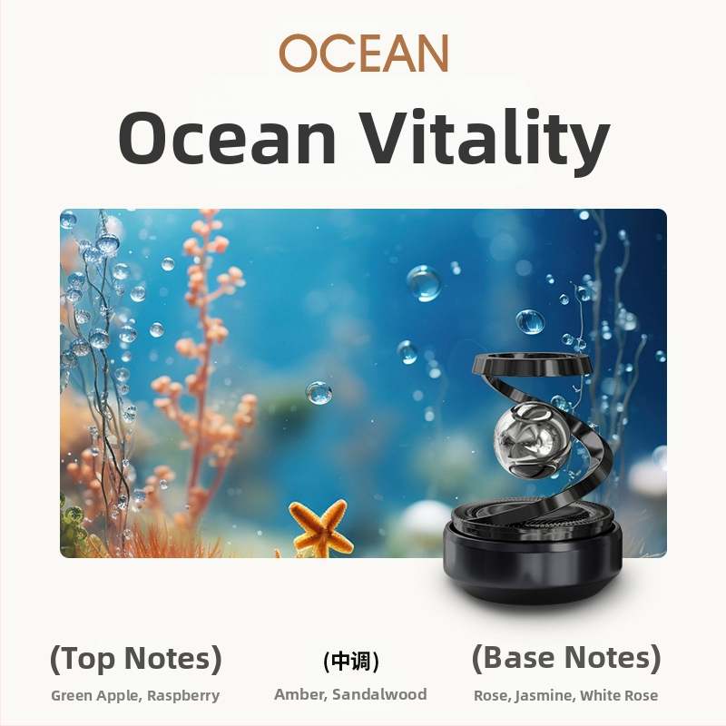 Automobilska aromaterapijska ukras s Osmanthus mirisom i cvjetnim notama, 50-100 ml, metalno tijelo, trajanje iznad 90 dana, 3 godine trajanja