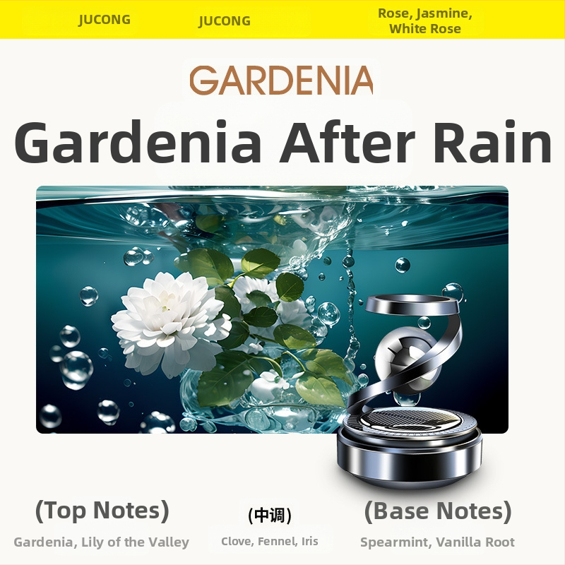 Automobilska aromaterapijska ukras s Osmanthus mirisom i cvjetnim notama, 50-100 ml, metalno tijelo, trajanje iznad 90 dana, 3 godine trajanja