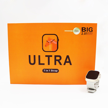 Pametni sat S9 s kompletnim setom od 7 narukvica – 7-u-1 dizajn, mjerenje otkucaja srca, SpO2, praćenje sna, brojanje koraka, bežično punjenje