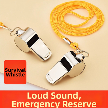 Luotai nerezová píšťala – bez loga, bez personalizácie, univerzálna pre šport a tréning