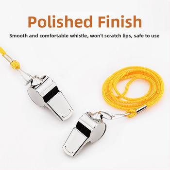 Luotai nerezová píšťala – bez loga, bez personalizácie, univerzálna pre šport a tréning