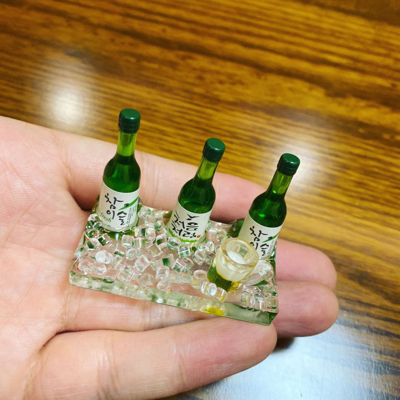 Σκανδιναβικό σετ διακοσμητικών επιτραπέζιων από φυσική ρητίνη – μοντέρνο μινιμαλιστικό στυλ