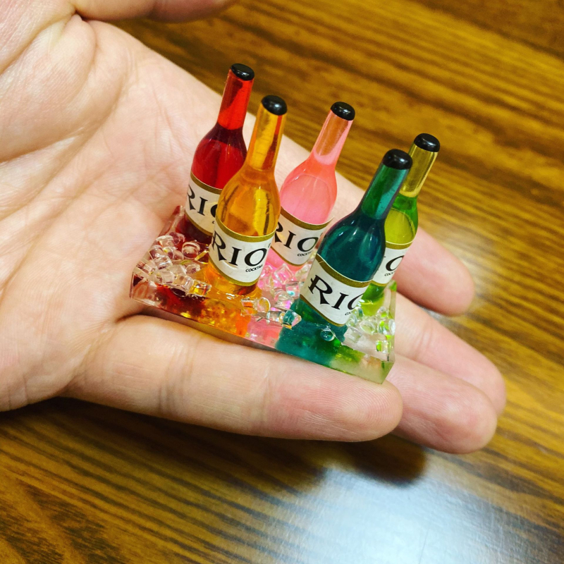 Σκανδιναβικό σετ διακοσμητικών επιτραπέζιων από φυσική ρητίνη – μοντέρνο μινιμαλιστικό στυλ