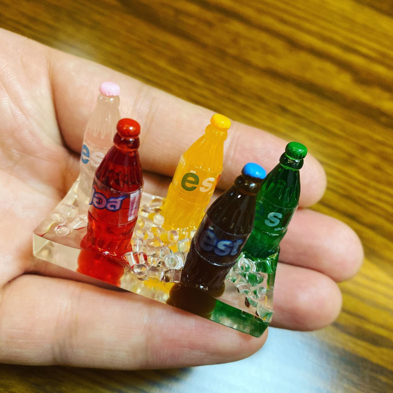 Σκανδιναβικό σετ διακοσμητικών επιτραπέζιων από φυσική ρητίνη – μοντέρνο μινιμαλιστικό στυλ