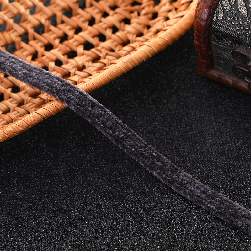 Chenille flokirani trakasti materijal, neelastična užad za kapu, dodaci za kosu i pakiranje darova