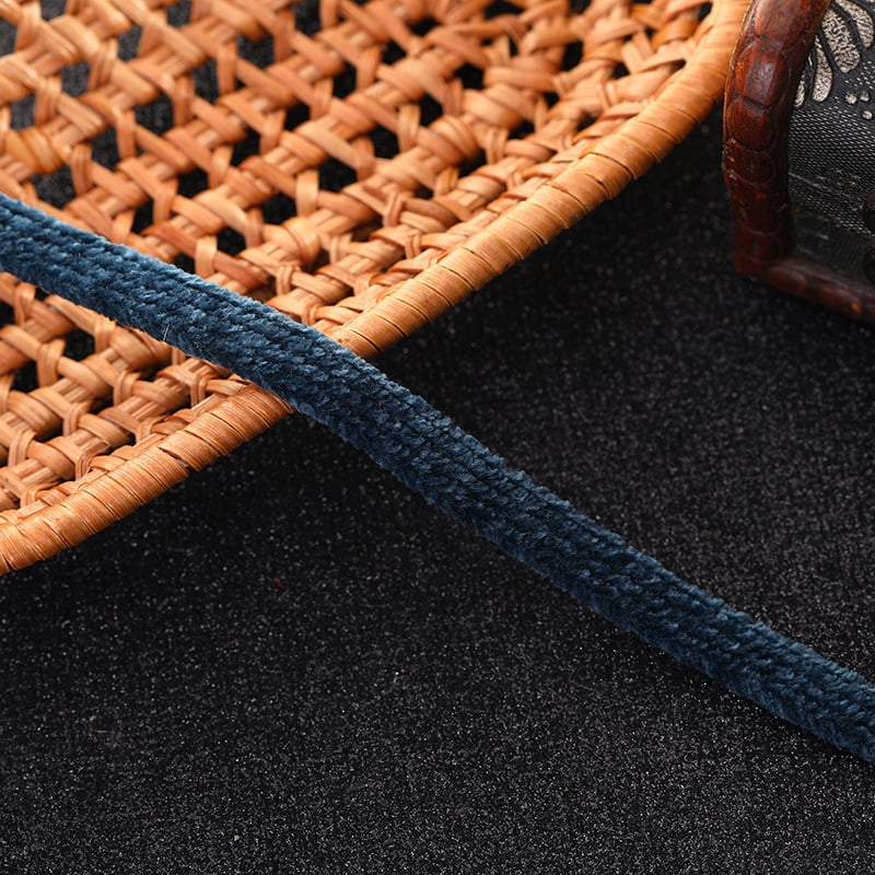 Chenille flokirani trakasti materijal, neelastična užad za kapu, dodaci za kosu i pakiranje darova
