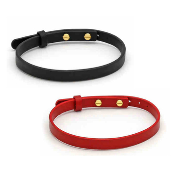 Női bőr kötél nyaklánc, állítható kulcscsont körüli pánttal, geometriai design; Anyag: Cortex, Kézzel készített, Stílus: Geometria, Termékkód: ps001