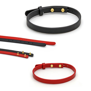 Női bőr kötél nyaklánc, állítható kulcscsont körüli pánttal, geometriai design; Anyag: Cortex, Kézzel készített, Stílus: Geometria, Termékkód: ps001