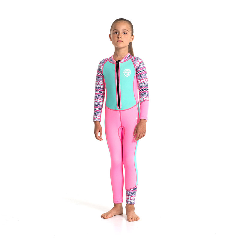 Dječji neoprenski wetsuit 2.5 mm — unisex, zadržava toplinu; za ronjenje, snorkeling, surfanje i plivanje; sve sezone