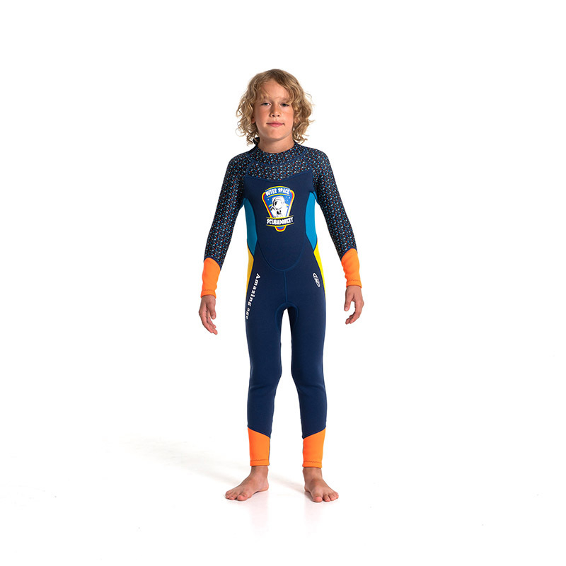 Dječji neoprenski wetsuit 2.5 mm — unisex, zadržava toplinu; za ronjenje, snorkeling, surfanje i plivanje; sve sezone