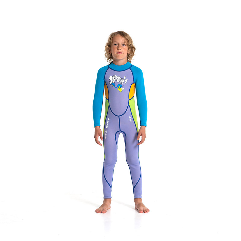 Dječji neoprenski wetsuit 2.5 mm — unisex, zadržava toplinu; za ronjenje, snorkeling, surfanje i plivanje; sve sezone