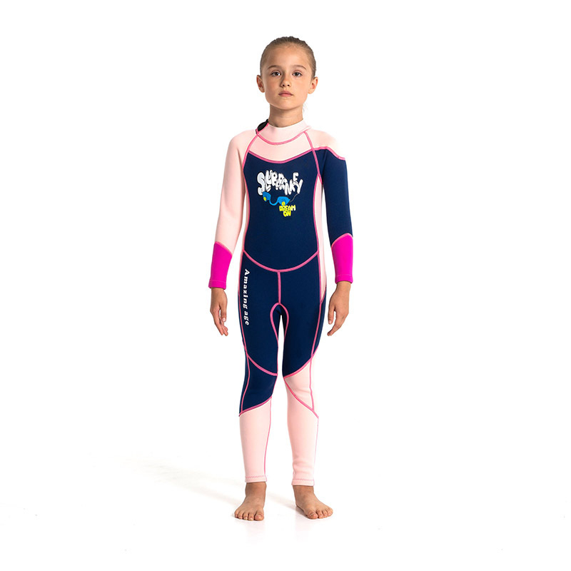 Dječji neoprenski wetsuit 2.5 mm — unisex, zadržava toplinu; za ronjenje, snorkeling, surfanje i plivanje; sve sezone