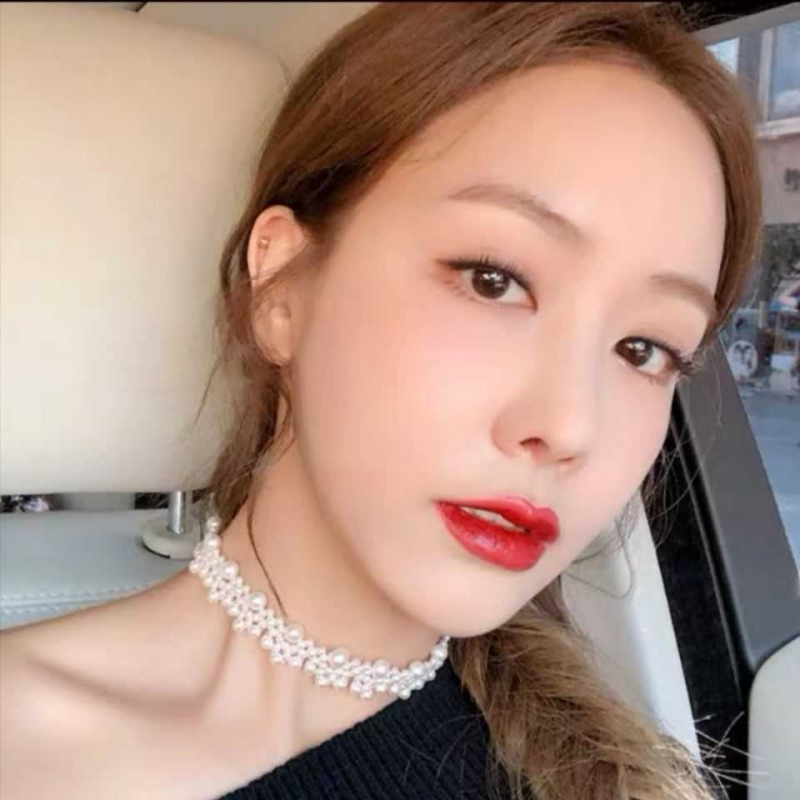 Choker ogrlica s imitacijom perli, plast/smola | brend 18Aormyk | crtani stil, motivi životinje/Zodijak
