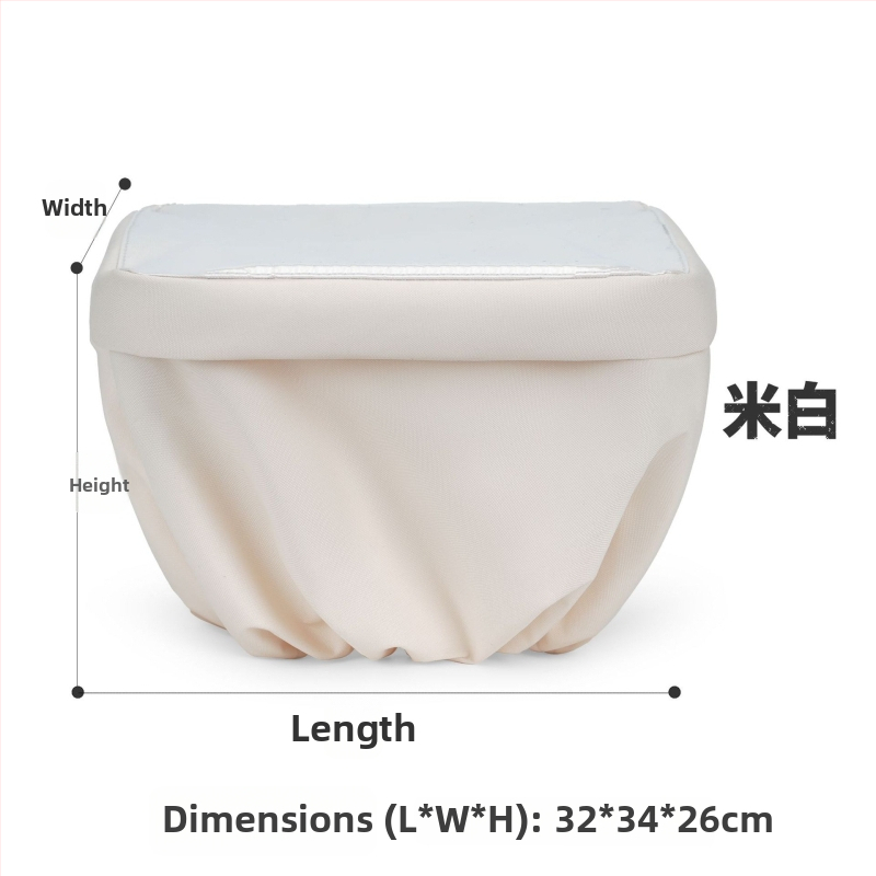Gemeisi 30L dažďovzdorné puzdro na košík elektrického bicykla – Oxford tkanina, slnečné tiene pre vnútorný košík, kód produktu 2501, vhodné na jazdu na bicykli