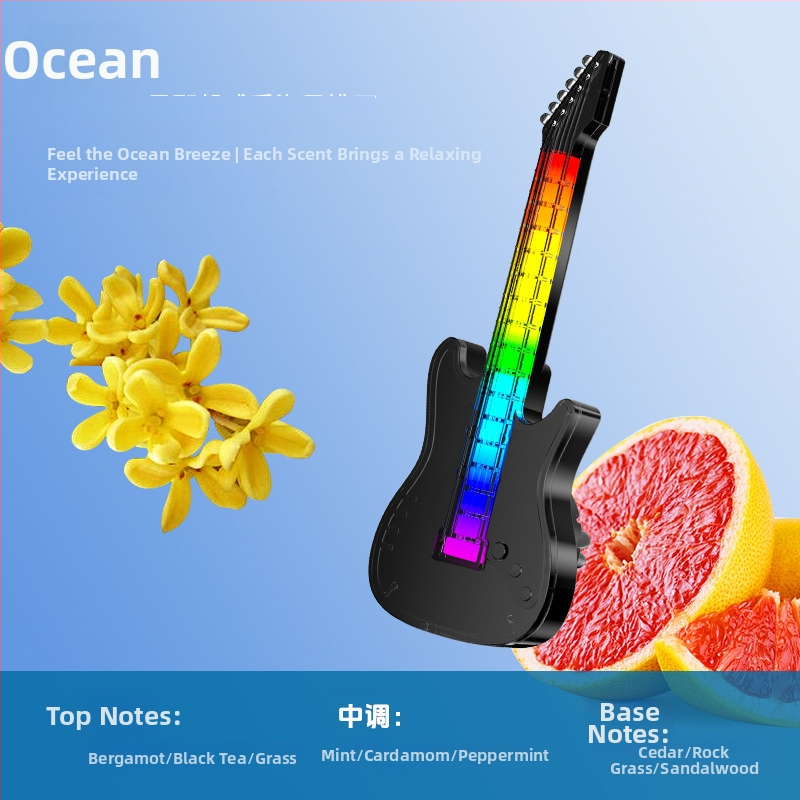 Auto osvježivač s klipom za ventilaciju – ocean miris, isparavanje 16–30 dana, plastika, rok trajanja 1 godina