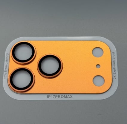 PET πίσω φιλμ προστασίας φακού κάμερας για iPhone 17 Pro Max – υψηλής ευκρίνειας, ανθεκτικό σε εκρήξεις, αντοχή σε πτώσεις