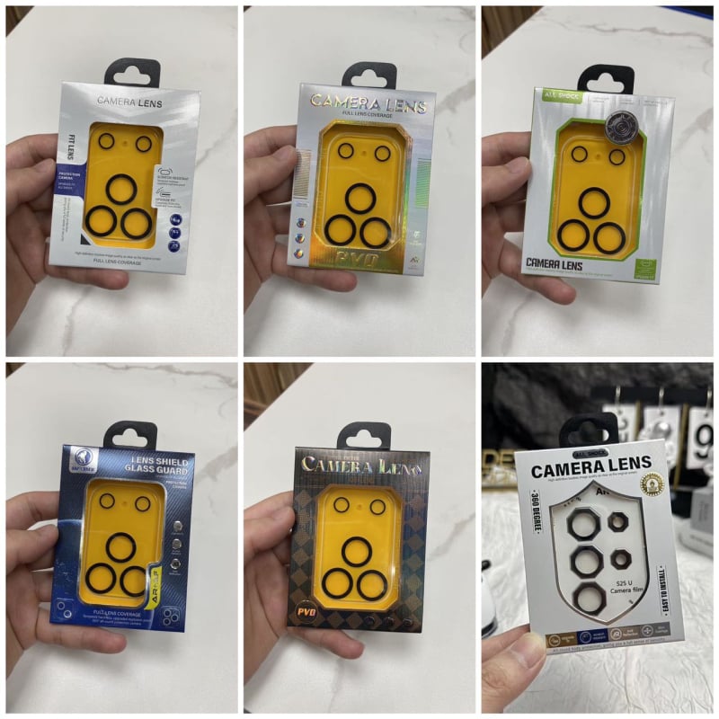 PET πίσω φιλμ προστασίας φακού κάμερας για iPhone 17 Pro Max – υψηλής ευκρίνειας, ανθεκτικό σε εκρήξεις, αντοχή σε πτώσεις