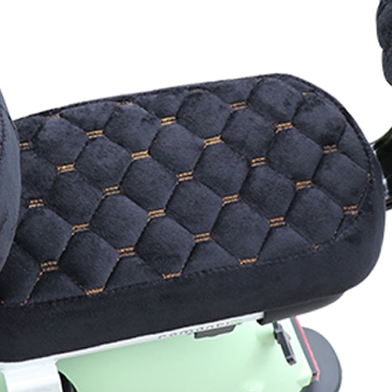 Калъф за седалка на електрическо превозно средство, зимно подплатен с флис, памучен материал, памучен пълнеж, универсално пасващ