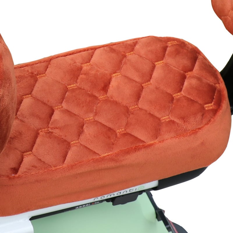 Калъф за седалка на електрическо превозно средство, зимно подплатен с флис, памучен материал, памучен пълнеж, универсално пасващ