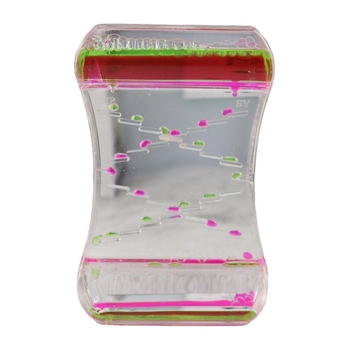 Пясъчен часовник-таймер, акрилен, модерен минималистичен стил, занаятчийска висулка