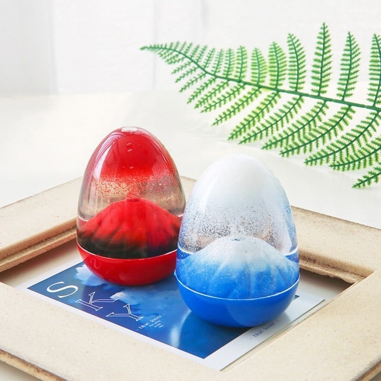 Декоративен висящ пясъчен часовник във вулканичен стил, марка Rate xun, универсален дизайн, висящ занаятен орнамент, подходящ като подарък при преместване на дом, за деца и ученици