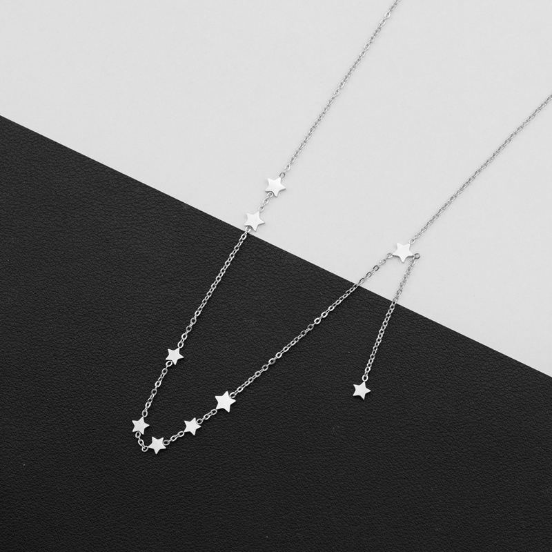 Ogrlica s tekstovnim privjeskom, titanij čelik, križni lanac, unisex, originalni dizajn