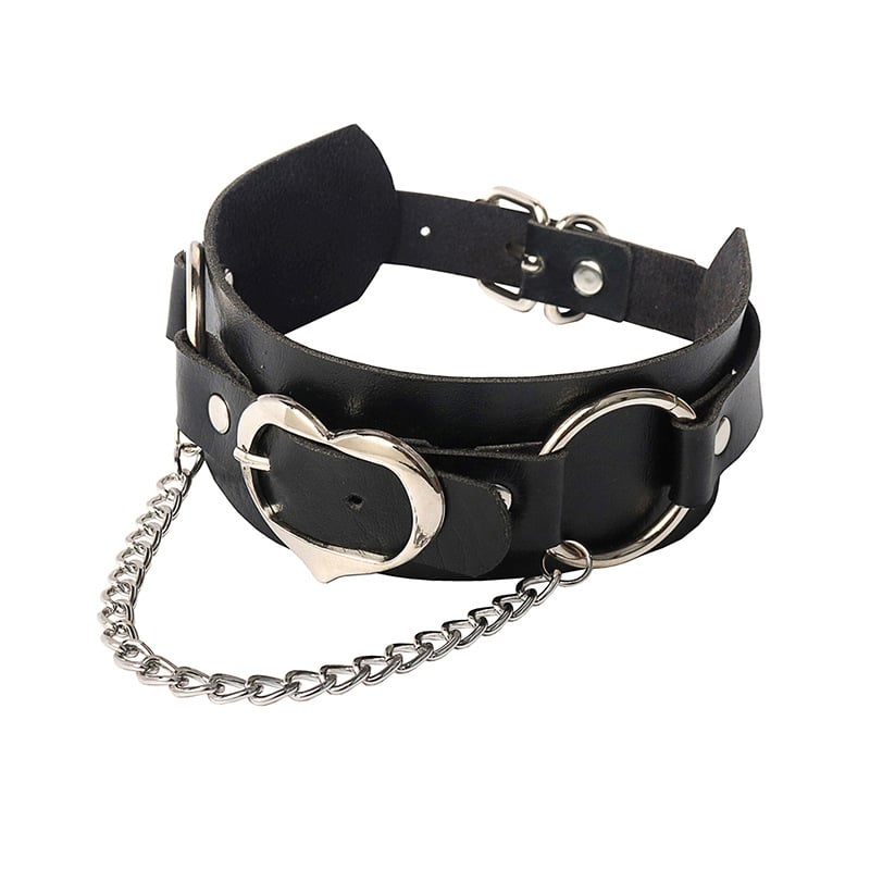 Кожена яка с геометричен дизайн, произход Jinhua, пролет 2021