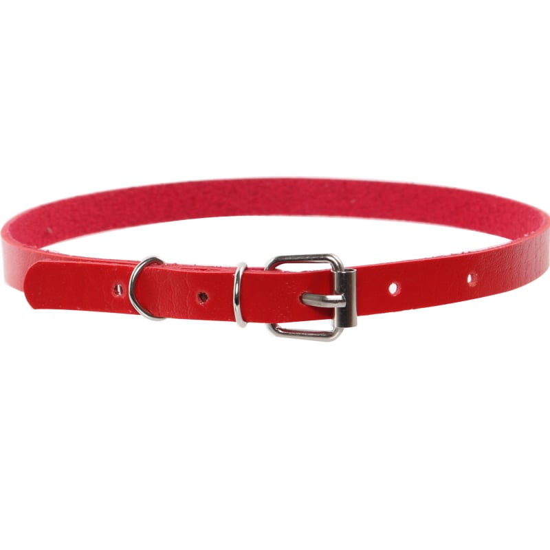 Колие с яка в стил Harajuku punk rock, PU изкуствена кожа, U-shaped дизайн, висулка от сплав, обиколка 41-50 cm