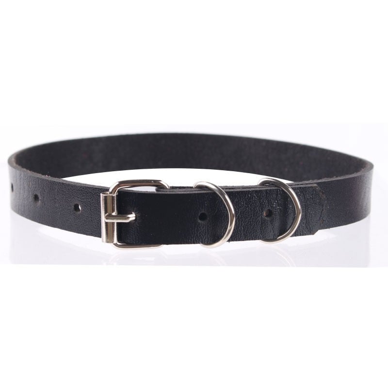 Колие с яка в стил Harajuku punk rock, PU изкуствена кожа, U-shaped дизайн, висулка от сплав, обиколка 41-50 cm