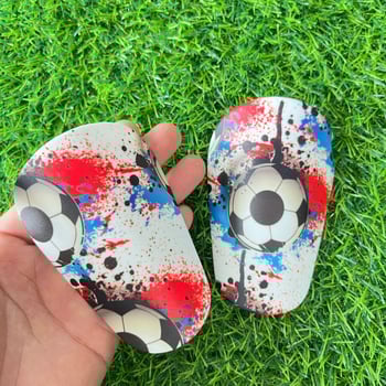 Пластмасови протектори за пищяли за футбол, подходящи за баскетбол и волейбол, с възможност за персонализация