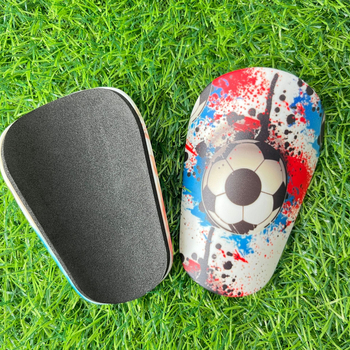 Пластмасови протектори за пищяли за футбол, подходящи за баскетбол и волейбол, с възможност за персонализация