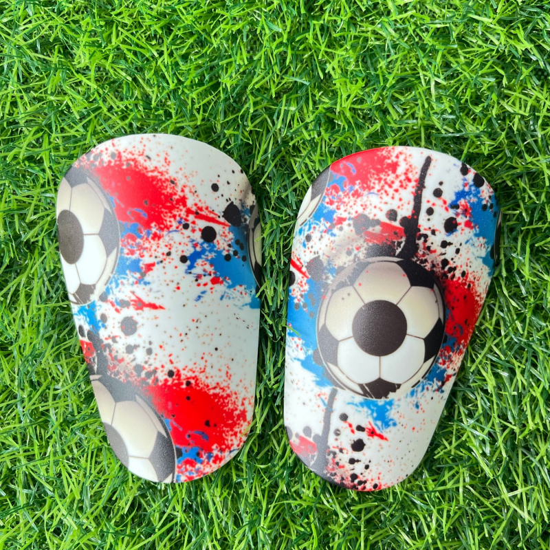 Пластмасови протектори за пищяли за футбол, подходящи за баскетбол и волейбол, с възможност за персонализация