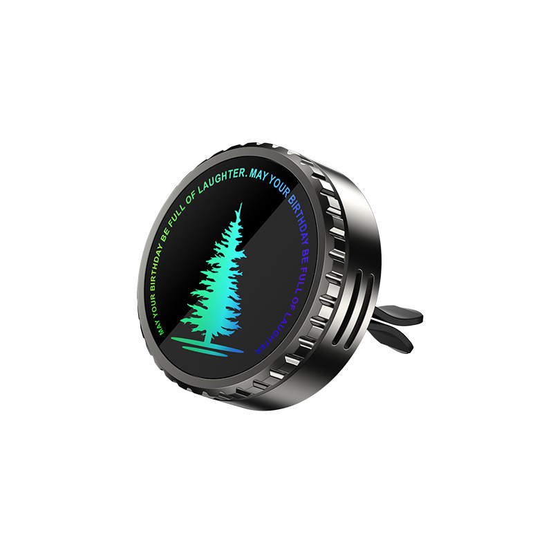 Time Automobilski aromaterapijski miris s aluminijskim držačem, klipsa za izlaz zraka, Osmanthus miris, 10–20 ml, trajanje isparavanja 61–90 sati