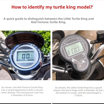 Műanyagból készült műszerfal-ház motorkerékpárhoz átlátszó borítóval