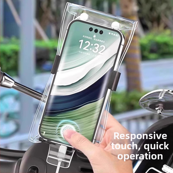 Vodotesná taška na telefón z PVC materiálu s funkciou nabíjania, kompatibilná s dotykovým displejom a stojanom, vhodná na outdoor a cyklistiku