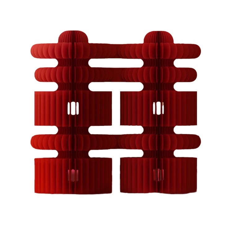 Сватбени хартиени honeycomb топки – 3D фотопроп за маса, украса Jiujian