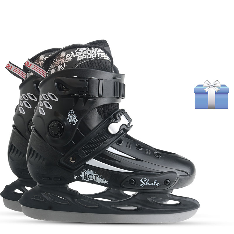 Weft Ball felnőtt jégkorcsolya, PP felső rész, rozsdamentes acél pengék