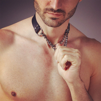 Punk Gothic stílusú nyaklánc gallér, ötvözet, csavarodott lánc, 31–40 cm, uniszex