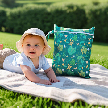 Utazási tárolótáska, kubikus forma, poliészter, vízálló kültéri használatra