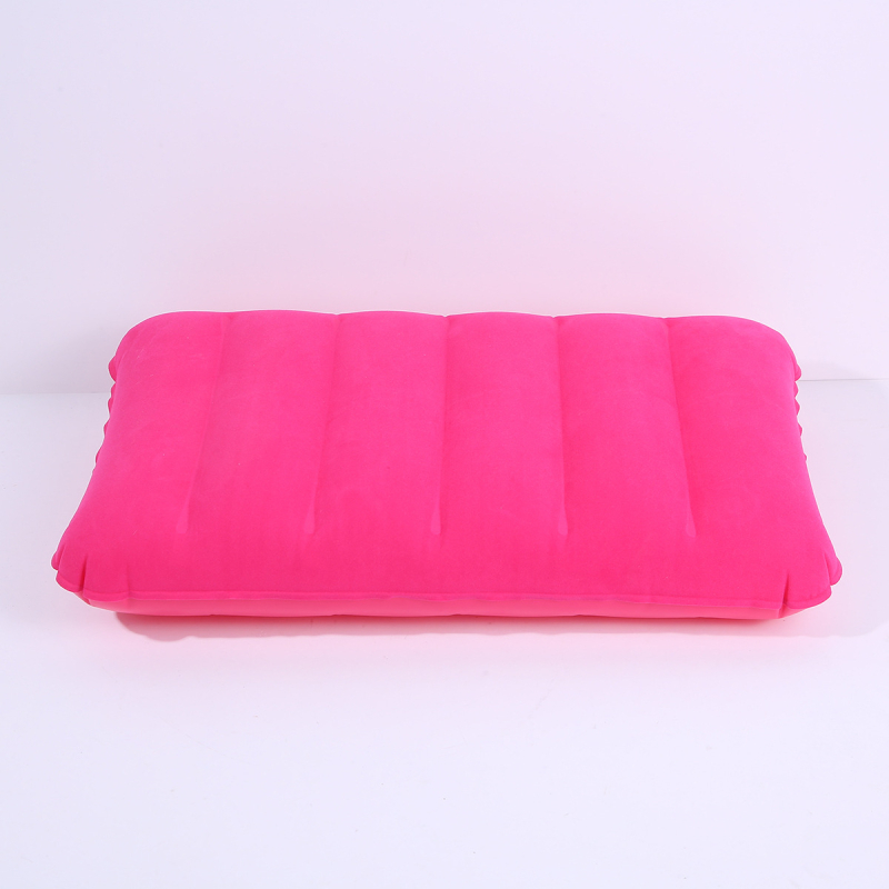 Pernă gonflabilă PVC cu textură flocked, grosime 0,17 mm, greutate 80 g