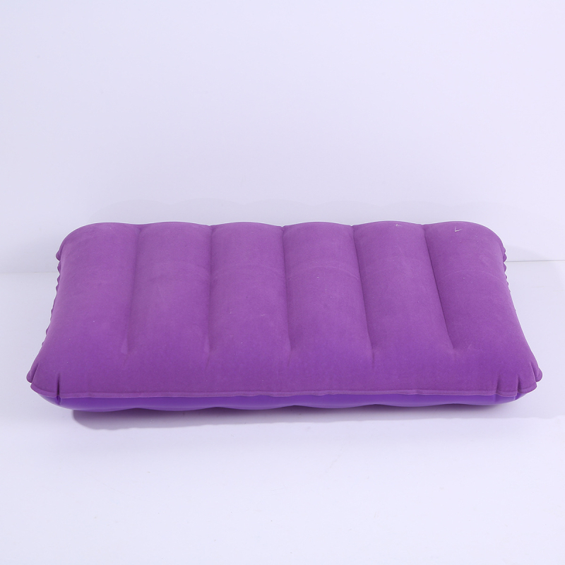 Pernă gonflabilă PVC cu textură flocked, grosime 0,17 mm, greutate 80 g