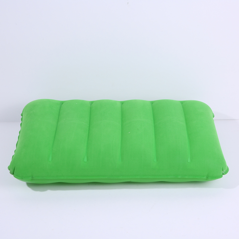 Pernă gonflabilă PVC cu textură flocked, grosime 0,17 mm, greutate 80 g