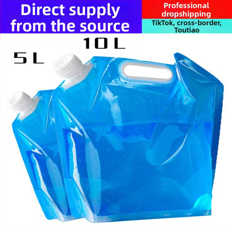 Wealth kültéri víztáska – vízálló anyag, összecsukható és hordozható, futáshoz, hegymászáshoz, kempingezéshez és búvárkodáshoz.