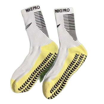 Poliészter-pamut futball zokni, középmagas, csúszásmentes